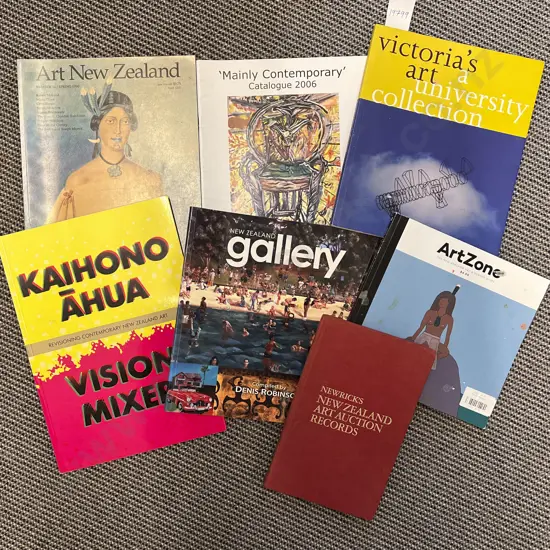 Quantity of Assorted NZ Art Reference Volumes (7)