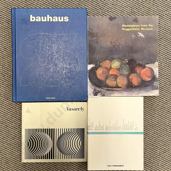 Quantity of Assorted Art Reference Volumes (4)