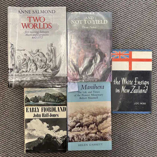 Quantity of Assorted NZ Historical Volumes (5)