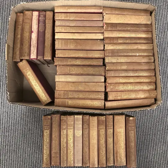Box of Assorted Vintage Books