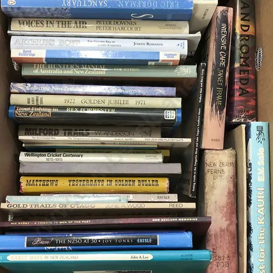 Box of Assorted Books