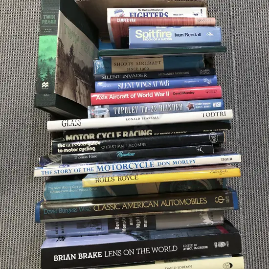 Box of Assorted Books