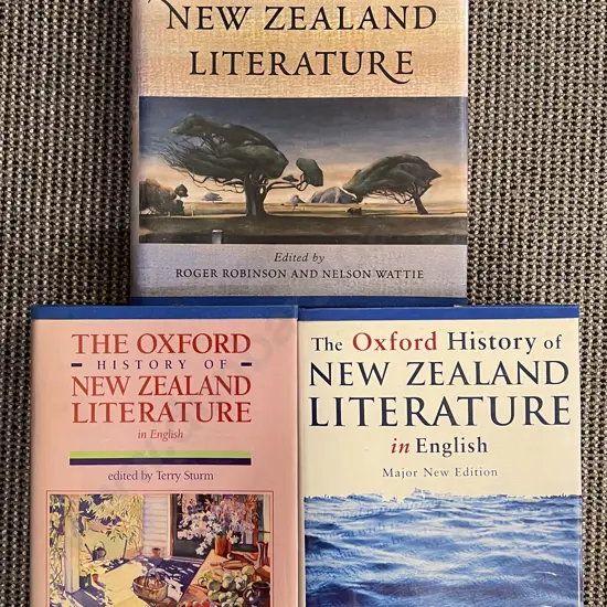 Three NZ Literature Reference Volumes