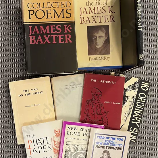 Quantity of Mostly NZ Poetical Reference Volumes