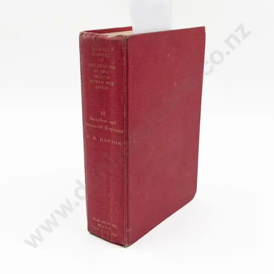 Official History of NZ in the Second World War - W.D. Dowson