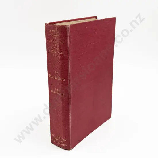 Official History of NZ in the Second World War - Jim Henderson