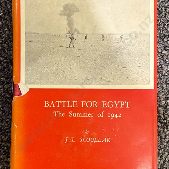 Official History of NZ in the Second World War - J.L. Scoullar