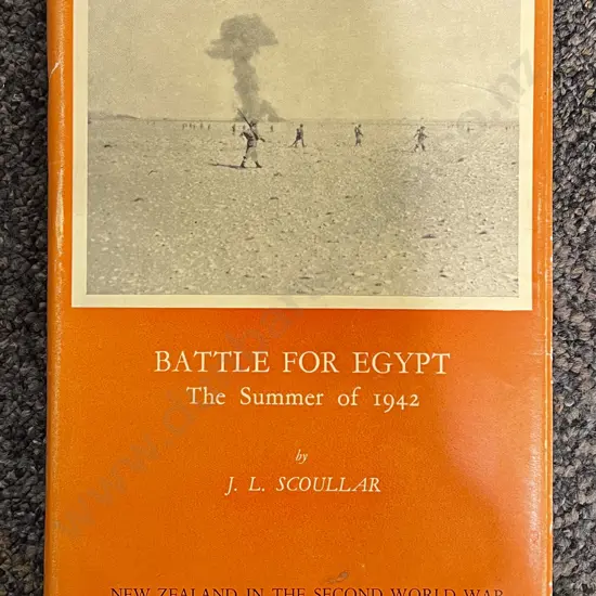 Official History of NZ in the Second World War - J.L. Scoullal