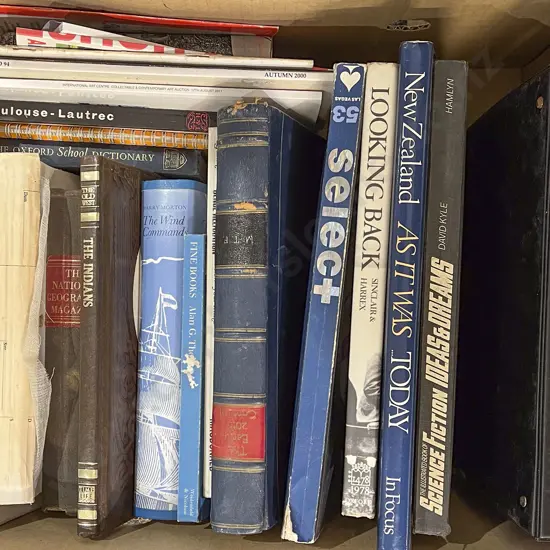 Box of Assorted Books