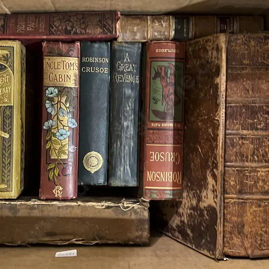 Box of Assorted Vintage Books