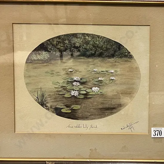 Sadie Hutchinson - The Water Lily Pond - W/C