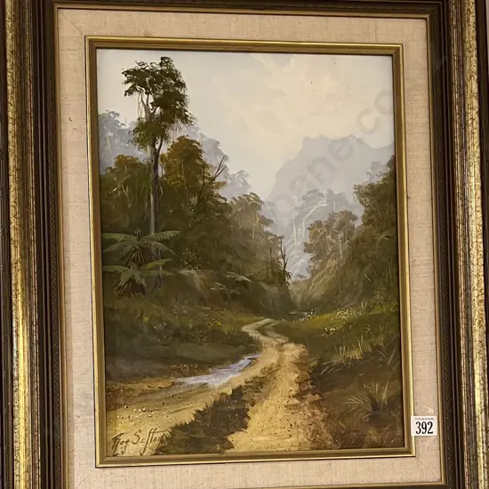 Roy Sefton - Coromandel - Oil on Board