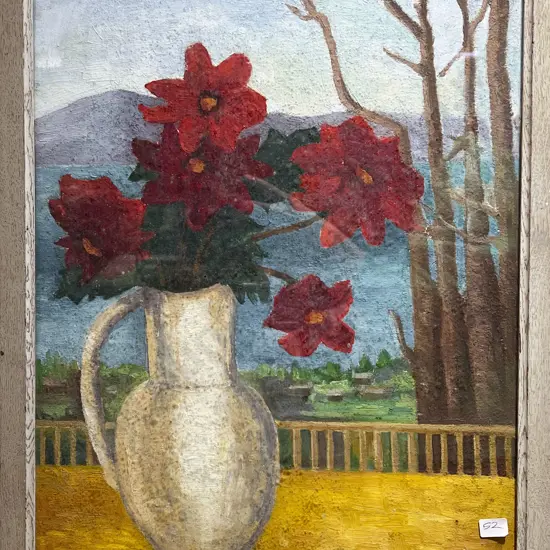 J.E. Turnball - Floral Still Life - Oil