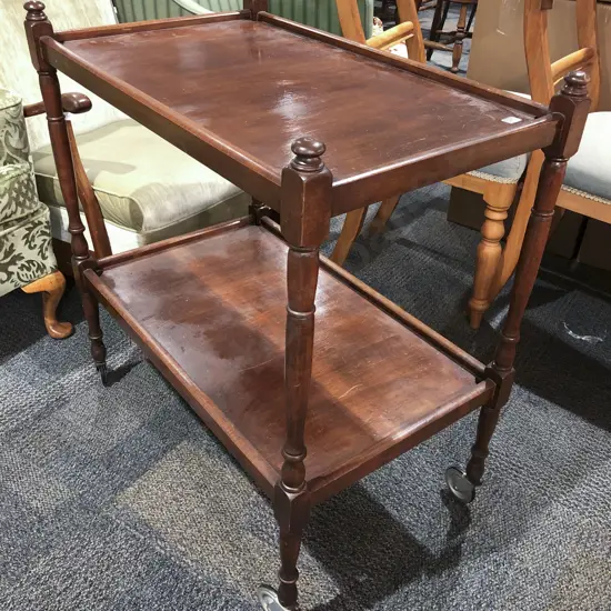 Two Tier Tea Trolley