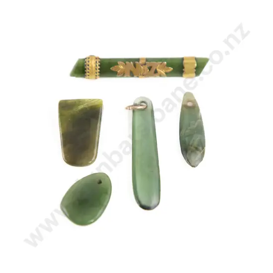 Fine Translucent Greenstone Pendant