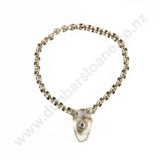 9ct Trace Link Bracelet