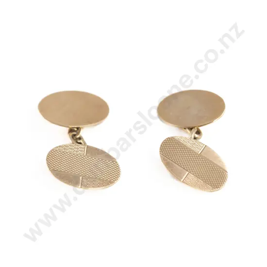 Pair 9ct Cufflinks