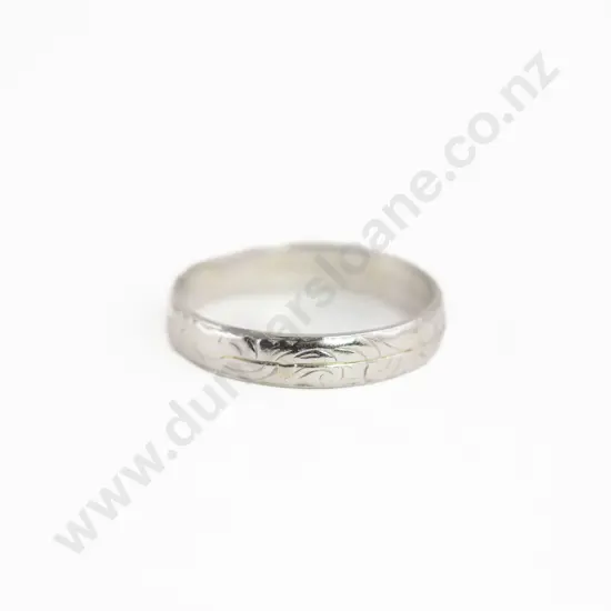 All Platinum Wedding Band