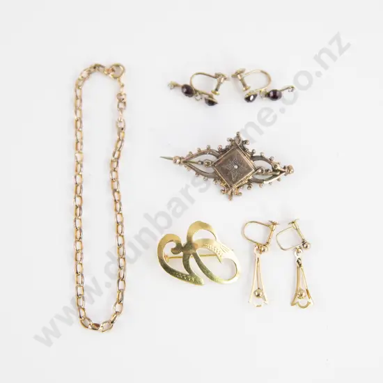 9ct Trace Link Bracelet