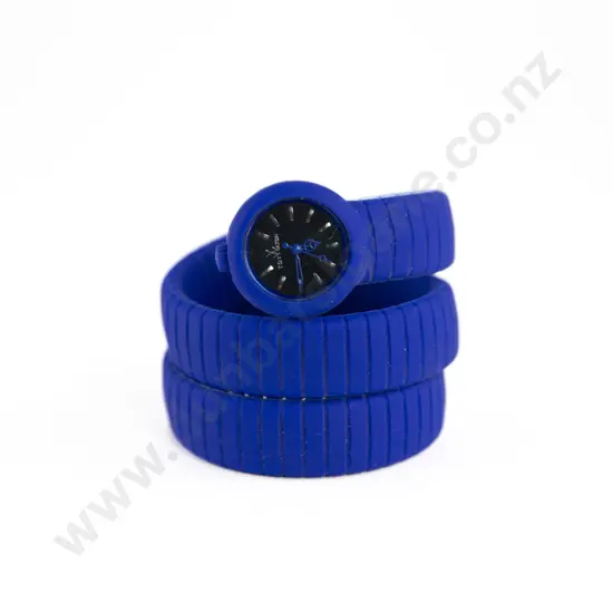 Toy Watch VP03BL Quartz Analog Black Dial Electric Blue Unisex Watch 2501