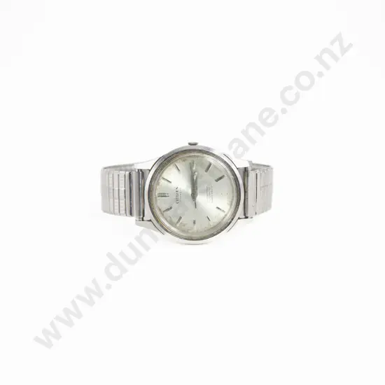 Vintage Citizen Automatic All Stainless Steel Gents Wrist Watch