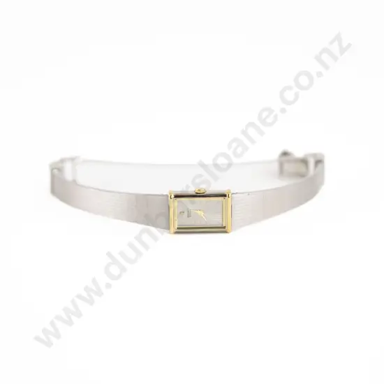 Seiko 2E20 Quartz All Stainless Steel Ladies Wrist Watch