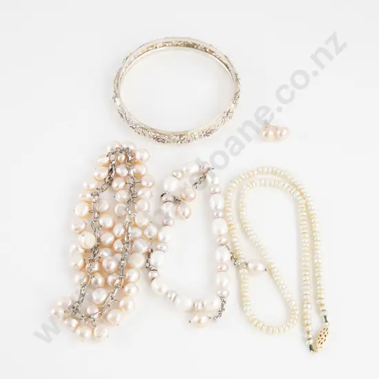 Two Fresh Water Pearl Bracelets