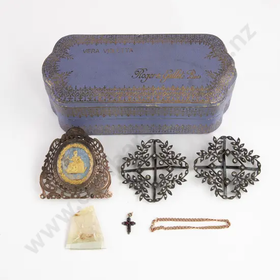 Victorian Gold Plated Britannia Brooch