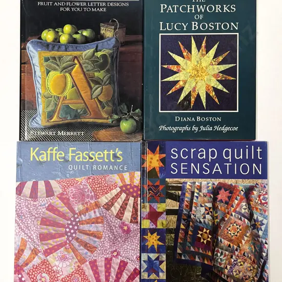 Four Volumes on Patchwork and Quilting