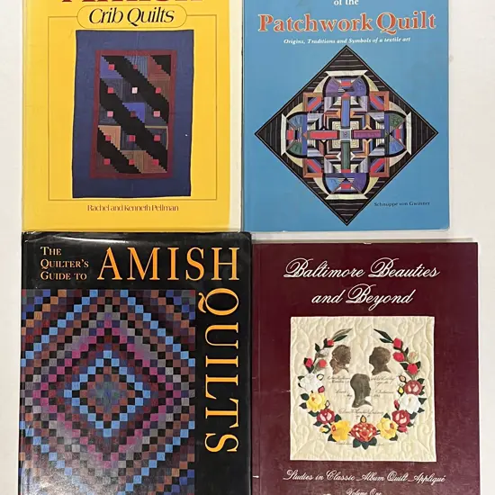 Four Volumes on Patchwork and Quilting