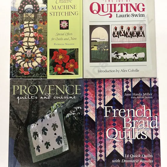 Four Volumes on Patchwork and Quilting