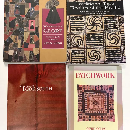 Four Volumes on Patchwork and Quilting