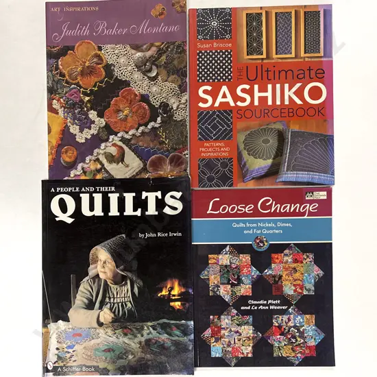 Four Volumes on Patchwork and Quilting