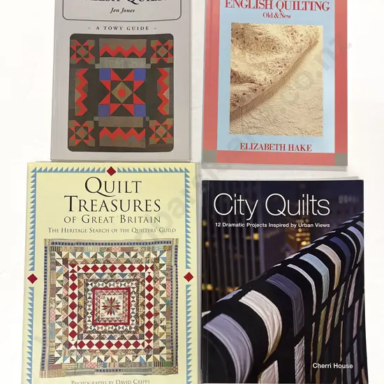 Four Volumes on Patchwork and Quilting