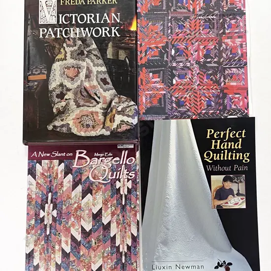 Four Volumes on Patchwork and Quilting