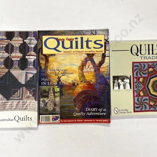 Three Volumes on Patchwork and Quilting