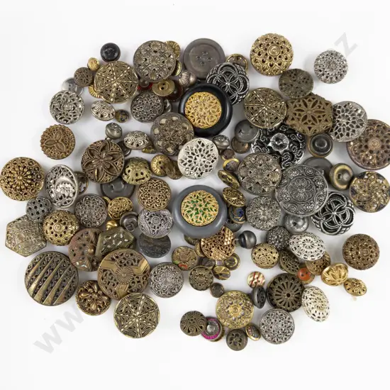 Collection Metal 'Twinkles' and 'Austrian Tinies' Buttons