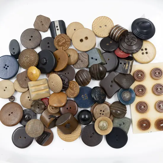 Collection Larger Size Wooden Buttons