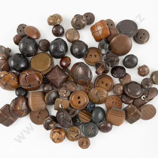 Collection Leather Buttons