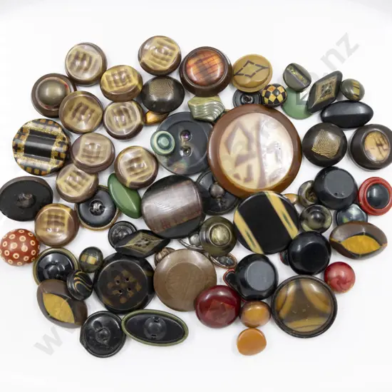 Collection Vintage Celluloid Buttons