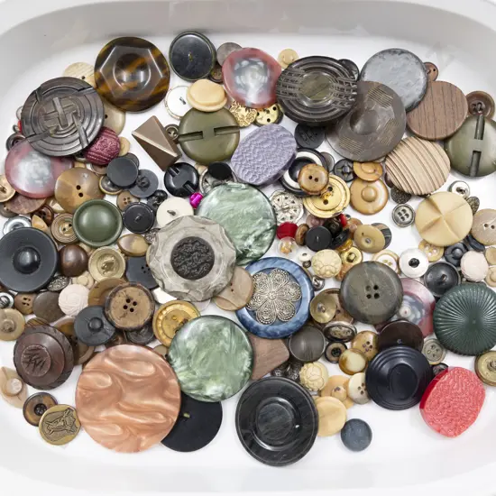 Collection Vintage Mixed Buttons