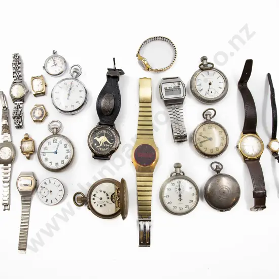 Various Pocket and Wrist Watches