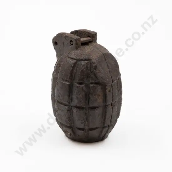 National Savings 'When Full Bomb The Bank' Grenade Money Bank