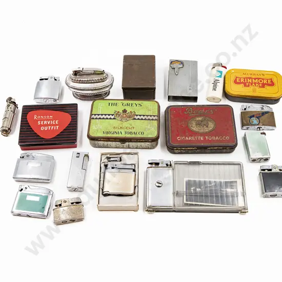 Collection of Various Lighters