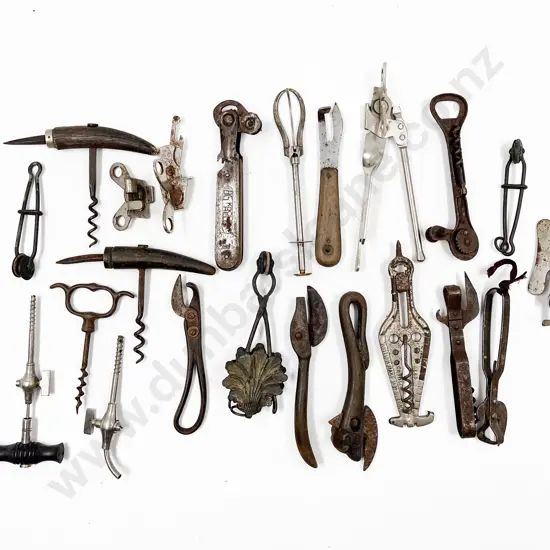 Collection of Vintage Can-openers & Other Implements