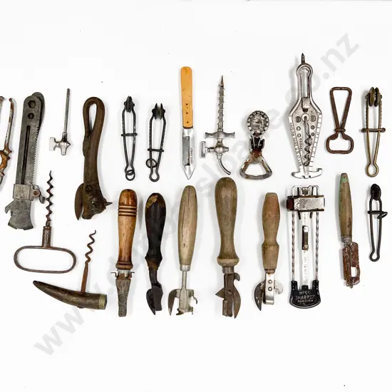 Collection of Vintage Can-openers & Other Implements