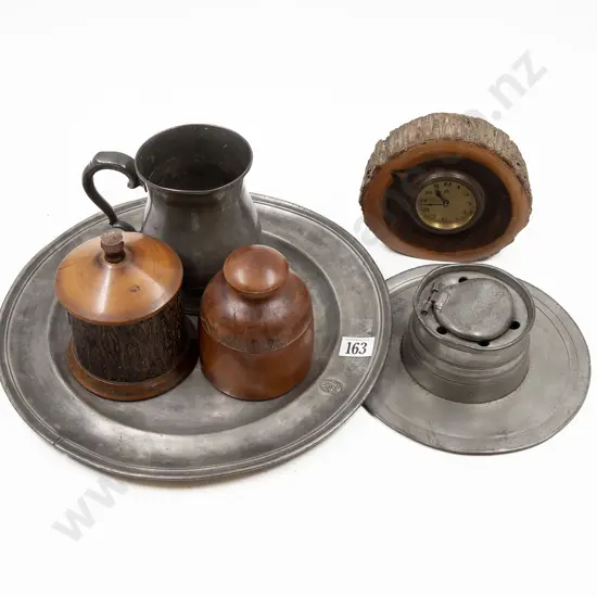 Antique Pewter Plate