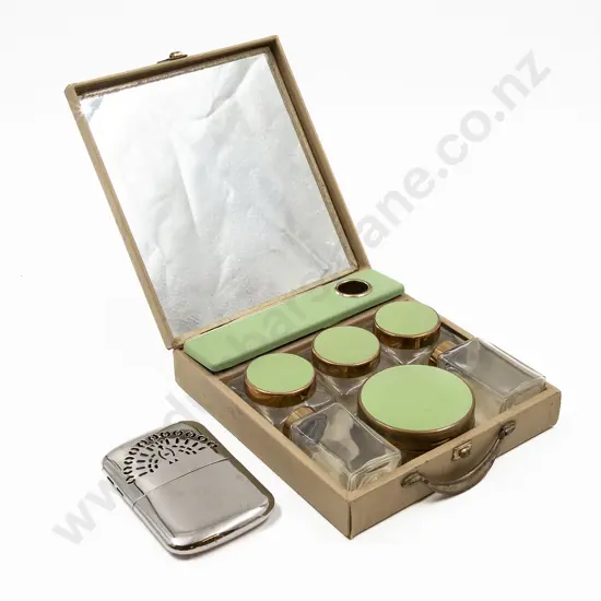 Art Deco Vanity Case and Handwarmer