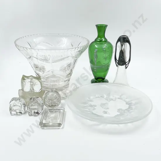 Collection of Various Glassware