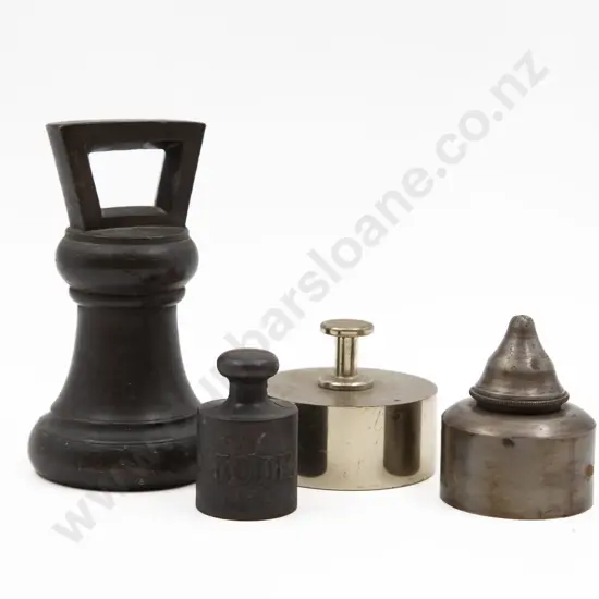 Three Various Weights & Plumbob Weight